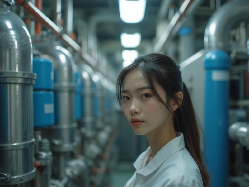 大型工業(yè)制冷機(jī)房 大型工業(yè)制冷機(jī)房