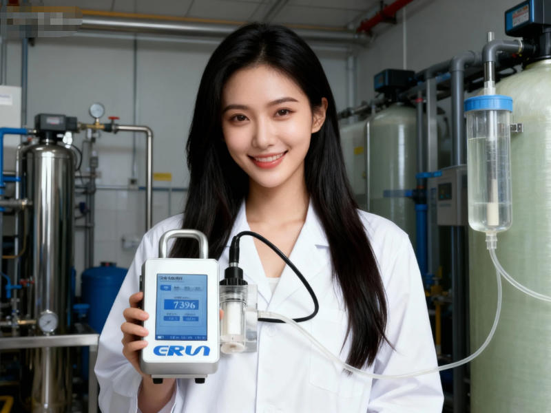 軟化水處理系統(tǒng)微量溶解氧測定現(xiàn)場